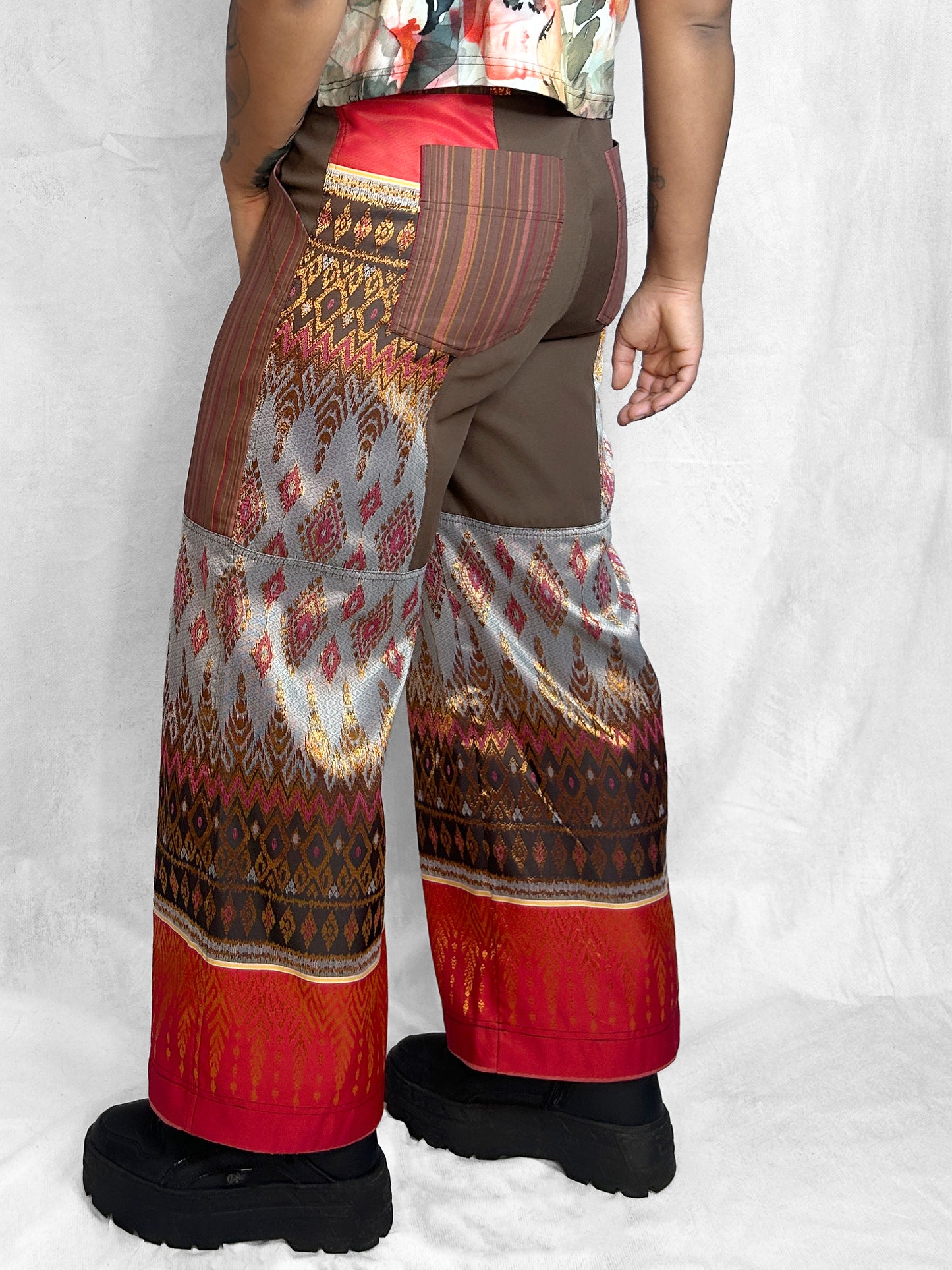 Pants Thai Crimson Earth