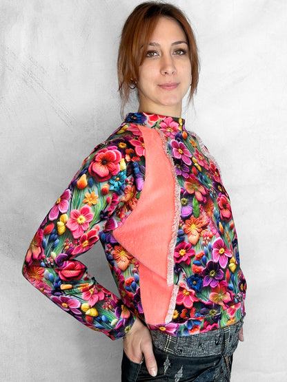 3D Flower Sweatshirt