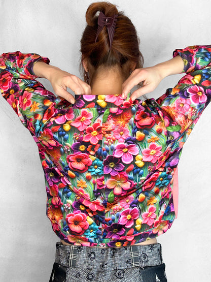 3D Flower Sweatshirt