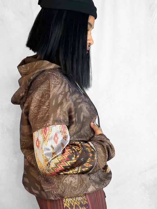 Hoodie Thai Brown