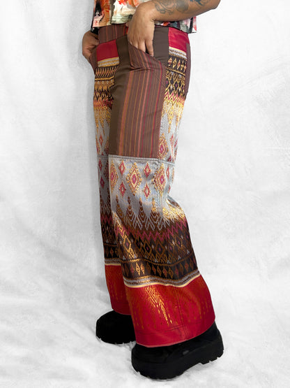 Pants Thai Crimson Earth