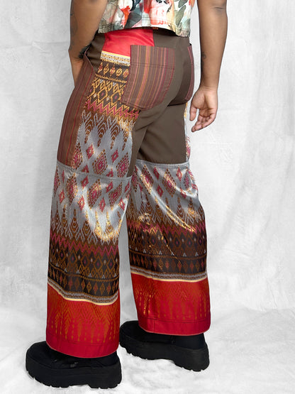 Pants Thai Crimson Earth