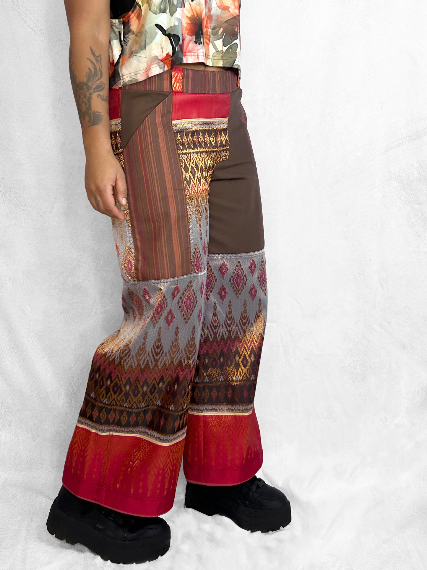 Pants Thai Crimson Earth