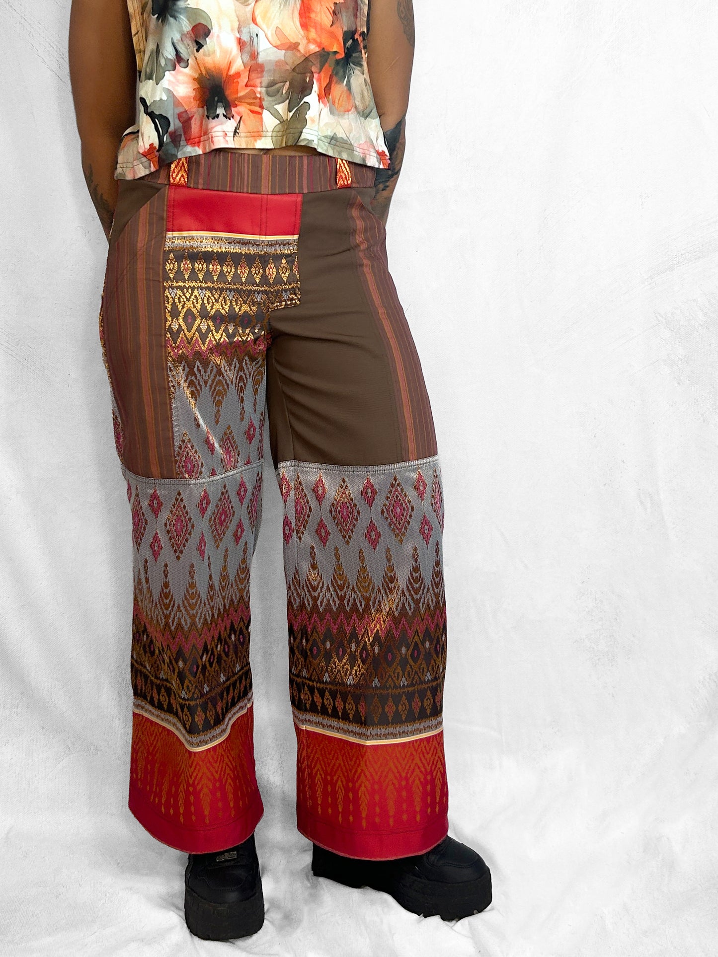 Pants Thai Crimson Earth