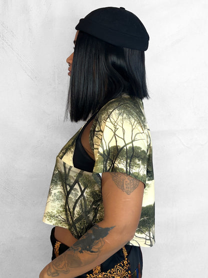 Crop T-Shirt Tree