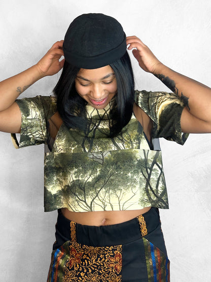 Crop T-Shirt Tree